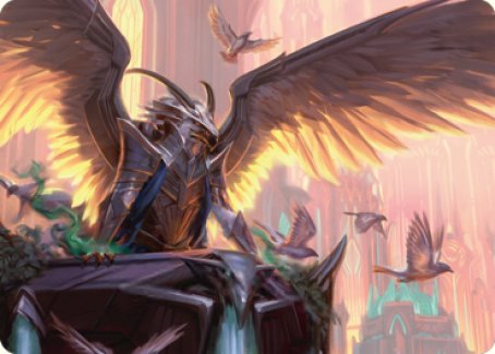 Falco Spara, Pactweaver 1 Art Card [Streets of New Capenna Art Series] | Good Games North