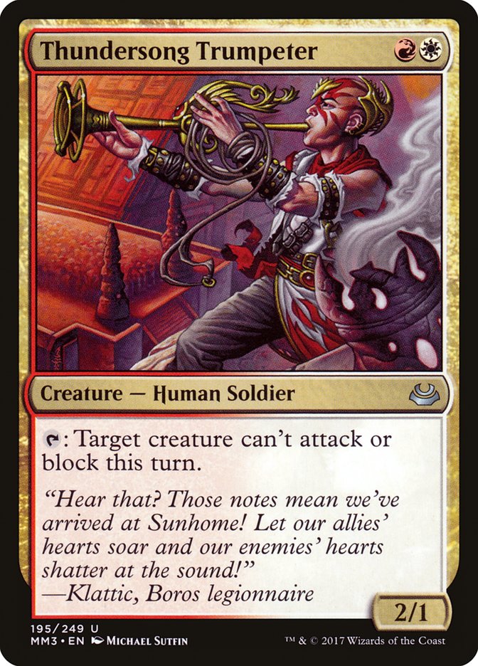 Thundersong Trumpeter [Modern Masters 2017] | Good Games North