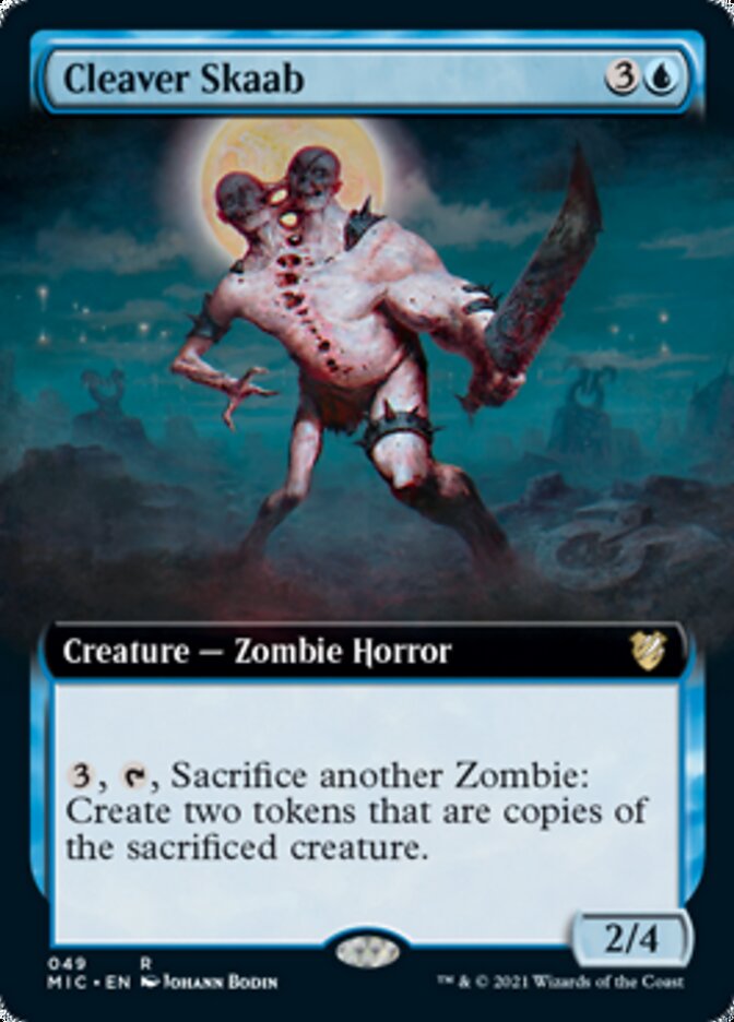 Cleaver Skaab (Extended) [Innistrad: Midnight Hunt Commander] | Good Games North