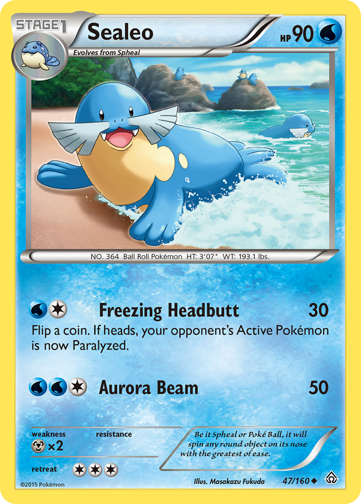 Sealeo (47/160) [XY: Primal Clash] | Good Games North