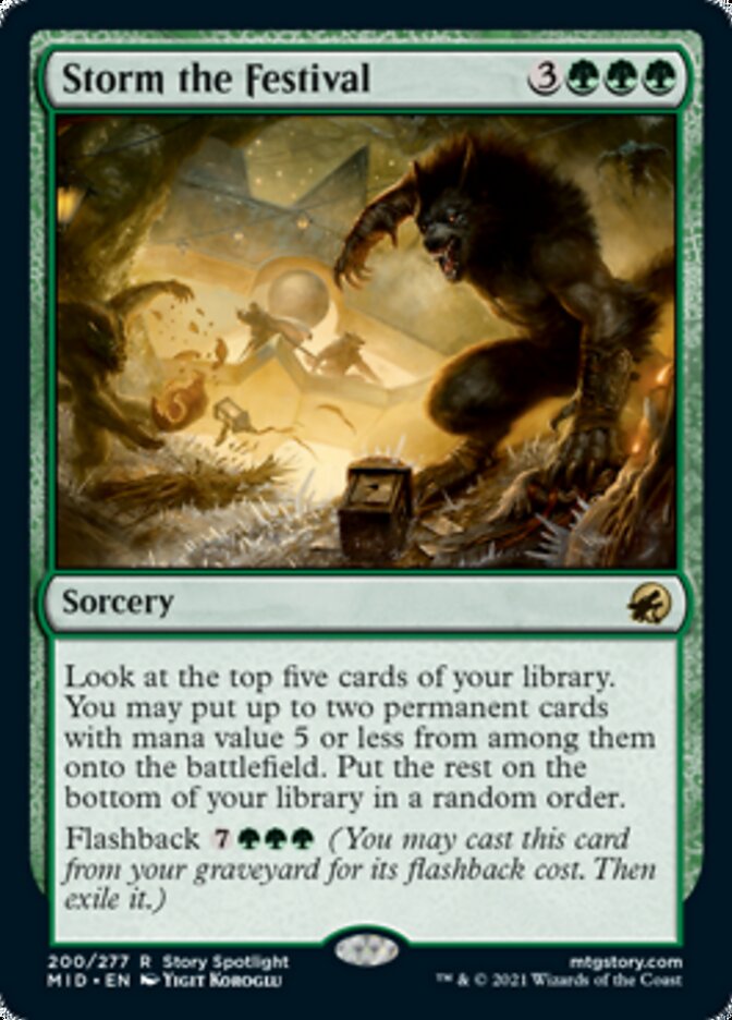 Storm the Festival [Innistrad: Midnight Hunt] | Good Games North