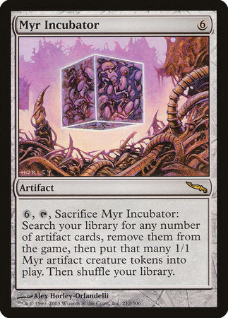 Myr Incubator [Mirrodin] | Good Games North