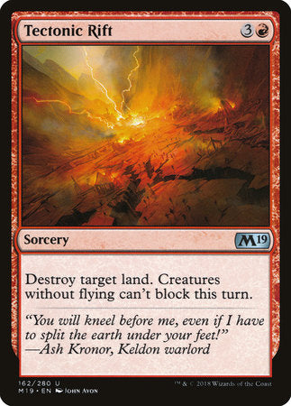 Tectonic Rift [Core Set 2019] | Good Games North