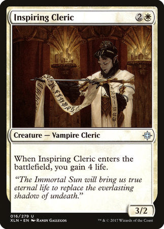 Inspiring Cleric [Ixalan] | Good Games North