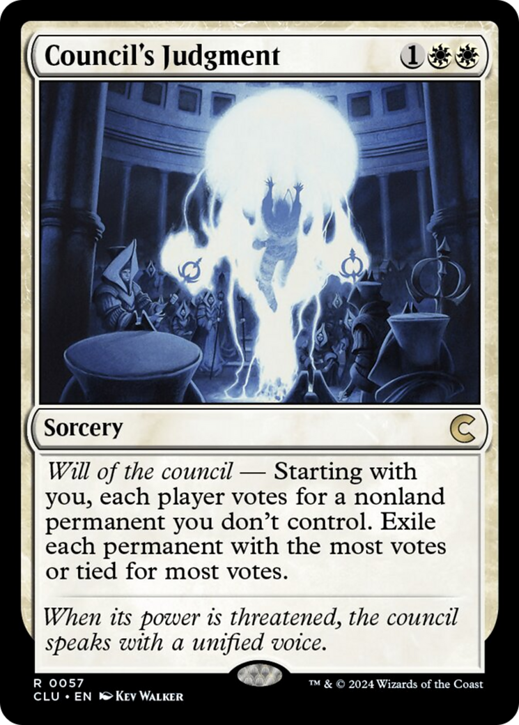 Council's Judgment [Ravnica: Clue Edition] | Good Games North