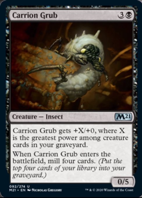 Carrion Grub [Core Set 2021] | Good Games North