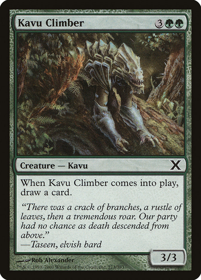 Kavu Climber [Tenth Edition] | Good Games North