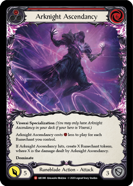 Arknight Ascendancy [U-ARC080] Unlimited Rainbow Foil | Good Games North
