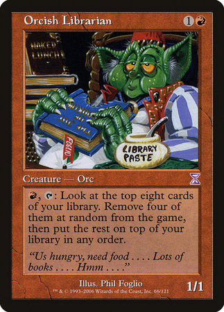 Orcish Librarian [Time Spiral Timeshifted] | Good Games North