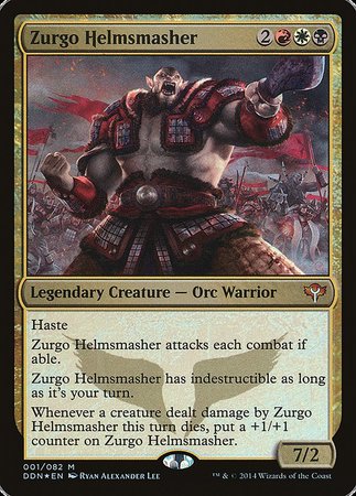 Zurgo Helmsmasher [Duel Decks: Speed vs. Cunning] | Good Games North
