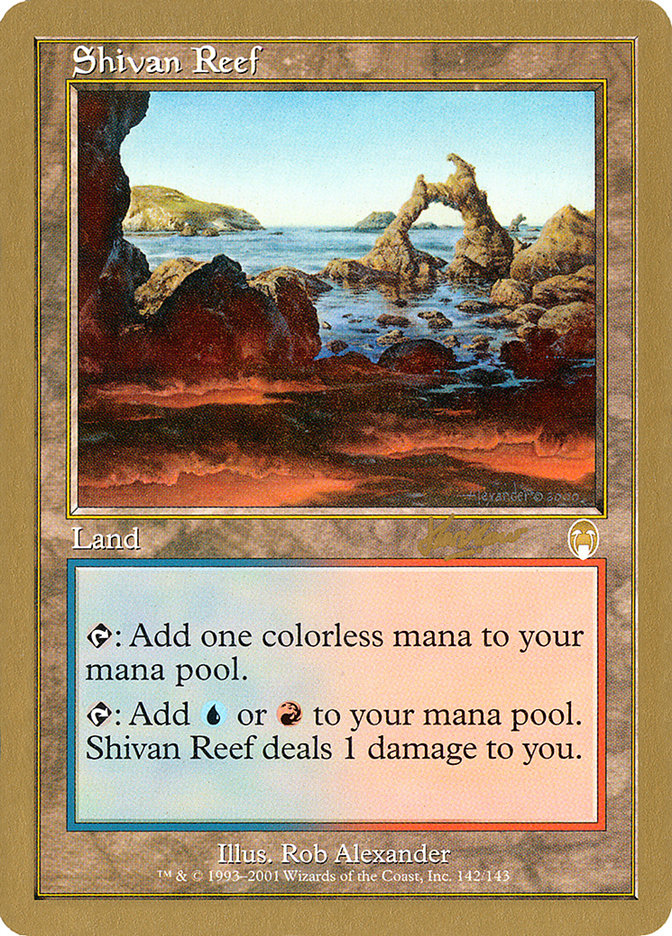 Shivan Reef (Sim Han How) [World Championship Decks 2002] | Good Games North