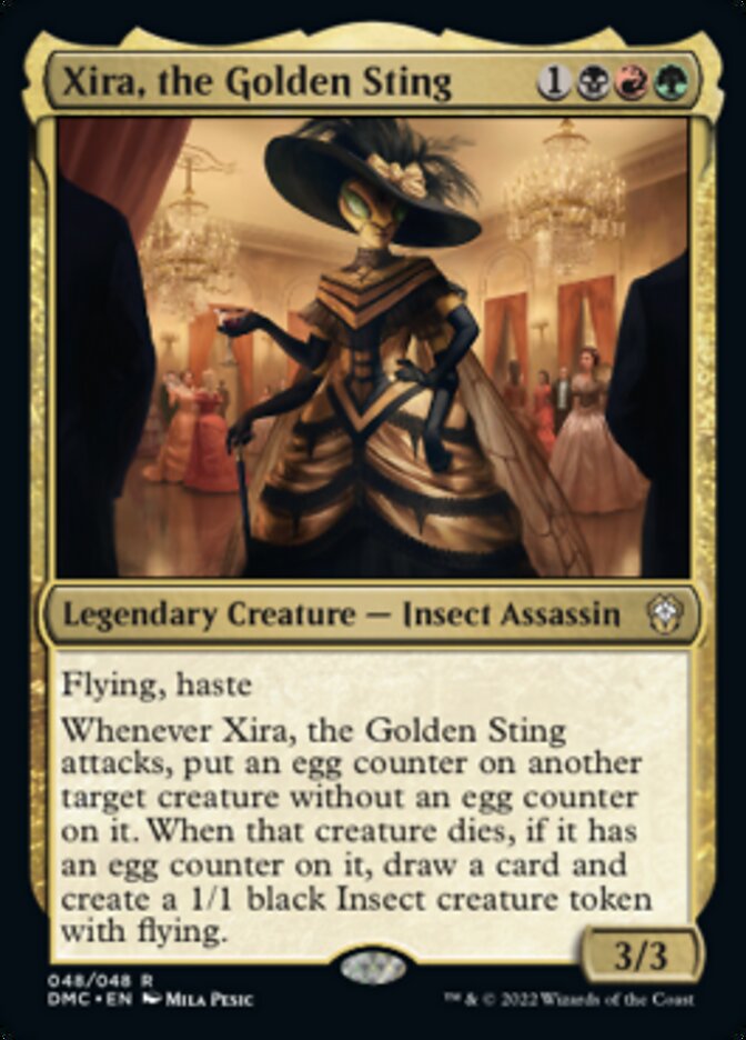 Xira, the Golden Sting [Dominaria United Commander] | Good Games North