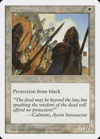Death Speakers [Fifth Edition] | Good Games North
