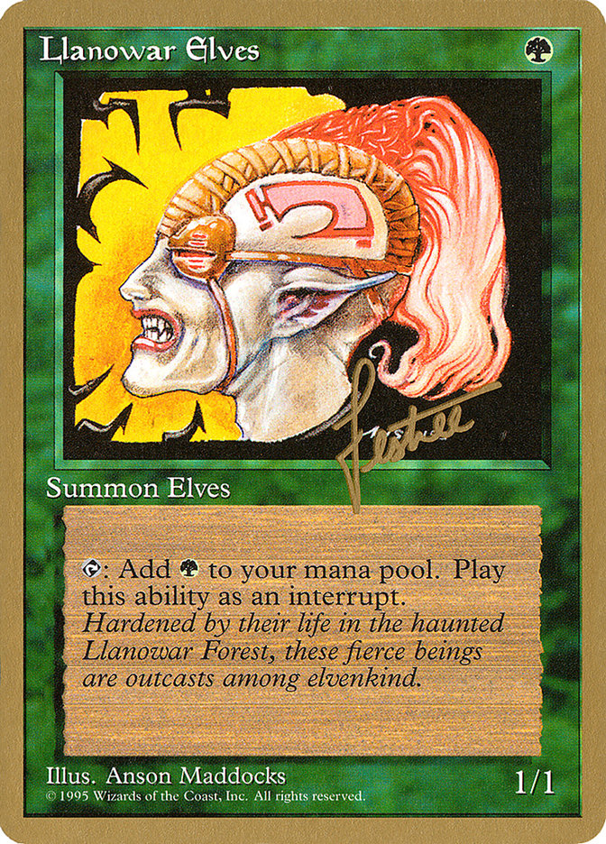 Llanowar Elves (Bertrand Lestree) [Pro Tour Collector Set] | Good Games North
