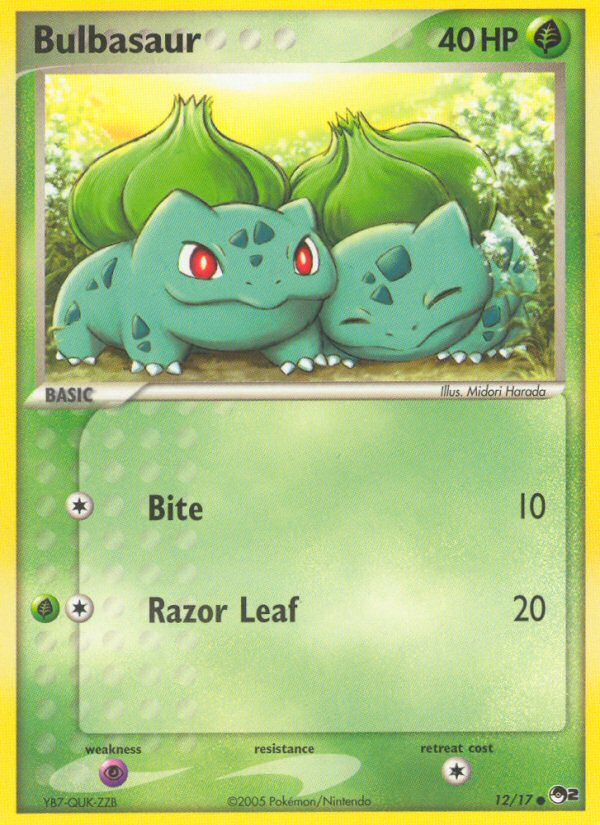Bulbasaur (12/17) [POP Series 2] | Good Games North