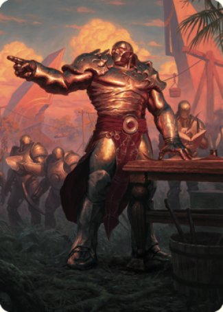Karn, Living Legacy Art Card 1 [Dominaria United Art Series] | Good Games North