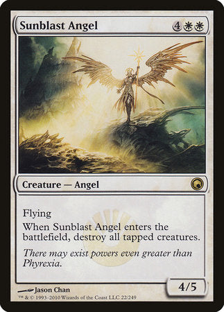 Sunblast Angel [Scars of Mirrodin] | Good Games North