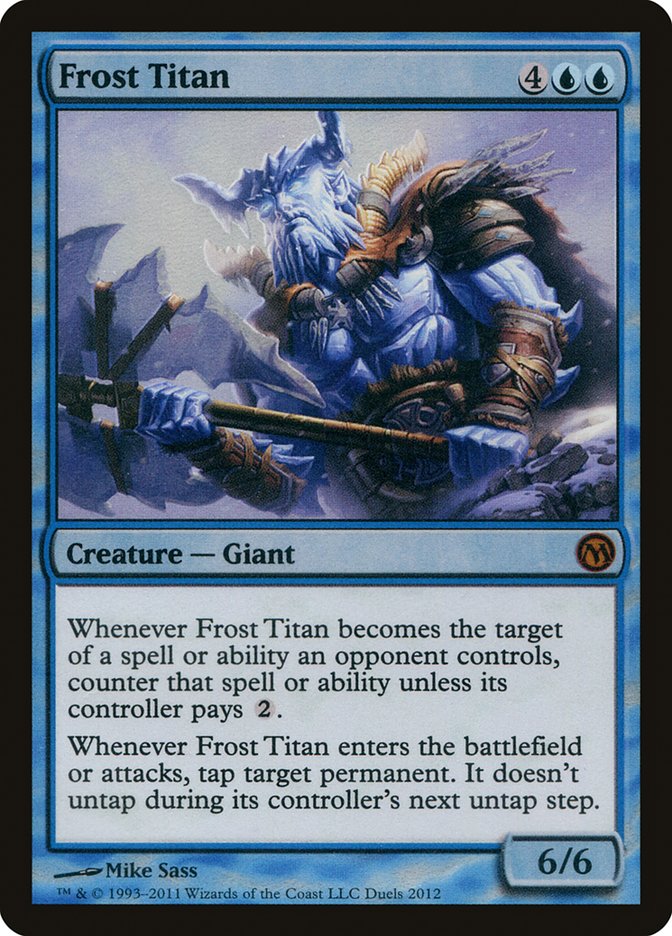 Frost Titan (Duels of the Planeswalkers Promos) [Duels of the Planeswalkers Promos 2011] | Good Games North