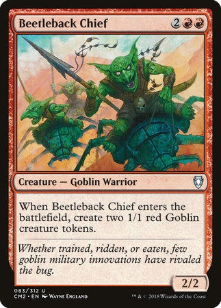 Beetleback Chief [Commander Anthology Volume II] | Good Games North