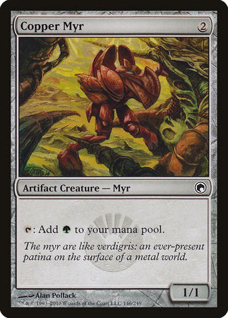 Copper Myr [Scars of Mirrodin] | Good Games North