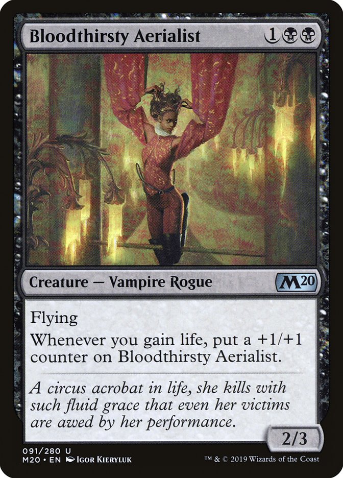 Bloodthirsty Aerialist [Core Set 2020] | Good Games North