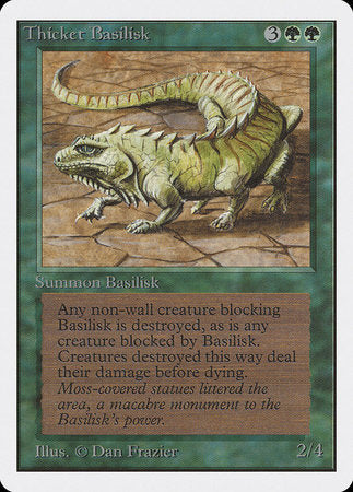 Thicket Basilisk [Unlimited Edition] | Good Games North