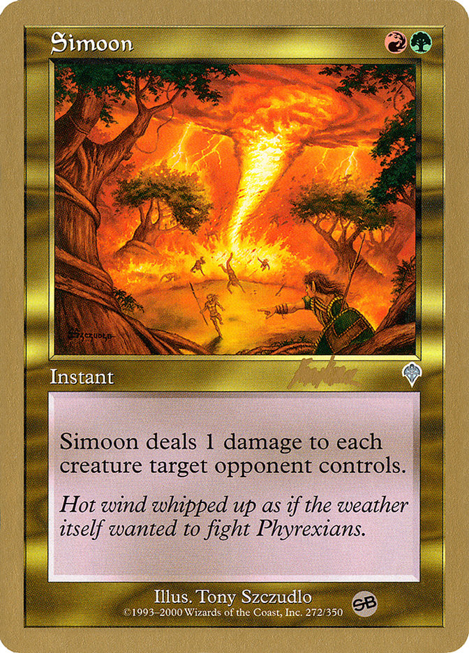 Simoon (Brian Kibler) (SB) [World Championship Decks 2002] | Good Games North