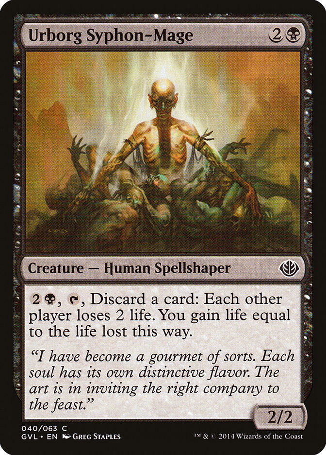 Urborg Syphon-Mage (Garruk vs. Liliana) [Duel Decks Anthology] | Good Games North