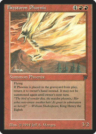 Firestorm Phoenix [Legends] | Good Games North