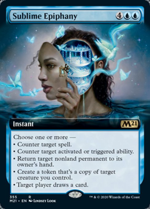 Sublime Epiphany (Extended Art) [Core Set 2021] | Good Games North