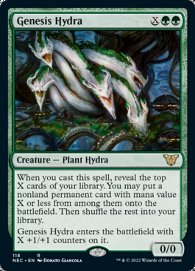 Genesis Hydra [Kamigawa: Neon Dynasty Commander] | Good Games North
