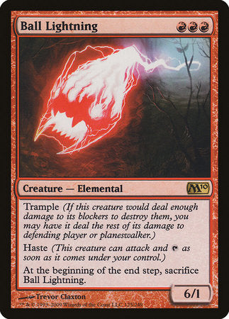 Ball Lightning [Magic 2010] | Good Games North