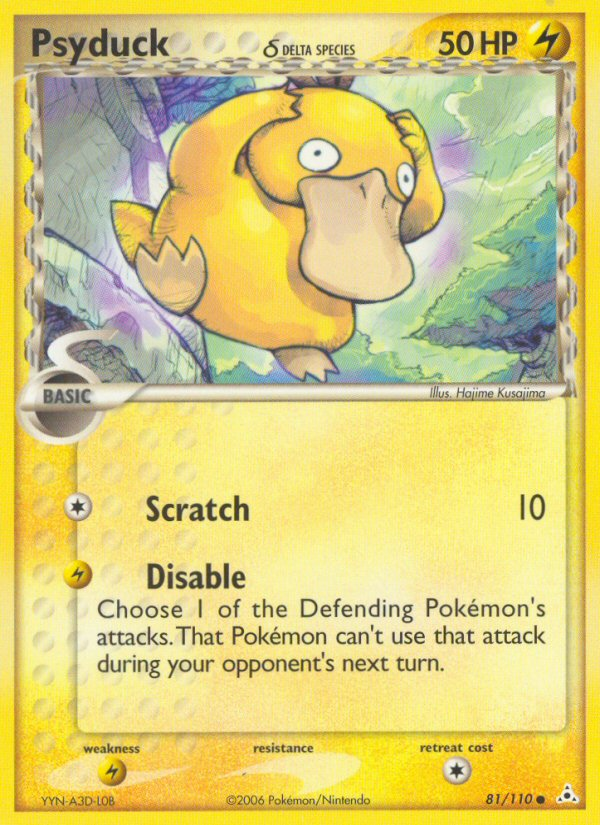Psyduck (81/110) (Delta Species) [EX: Holon Phantoms] | Good Games North