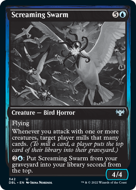 Screaming Swarm [Innistrad: Double Feature] | Good Games North