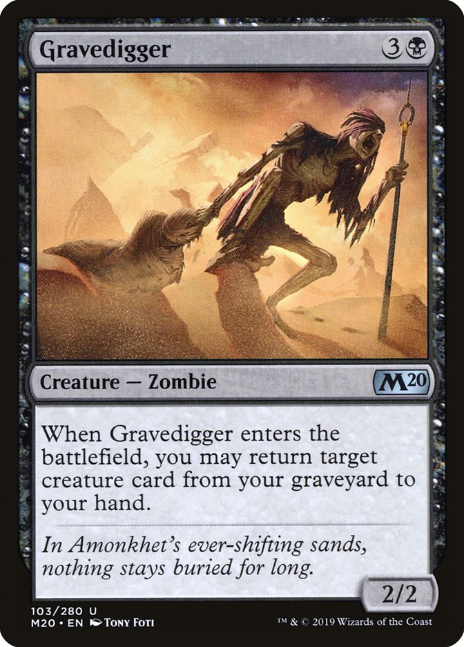 Gravedigger [Core Set 2020] | Good Games North