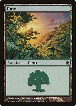 Forest (317) [Commander 2011] | Good Games North