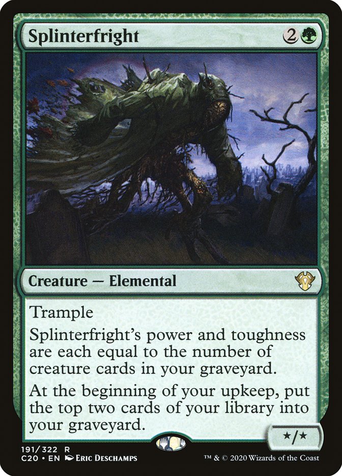 Splinterfright [Commander 2020] | Good Games North