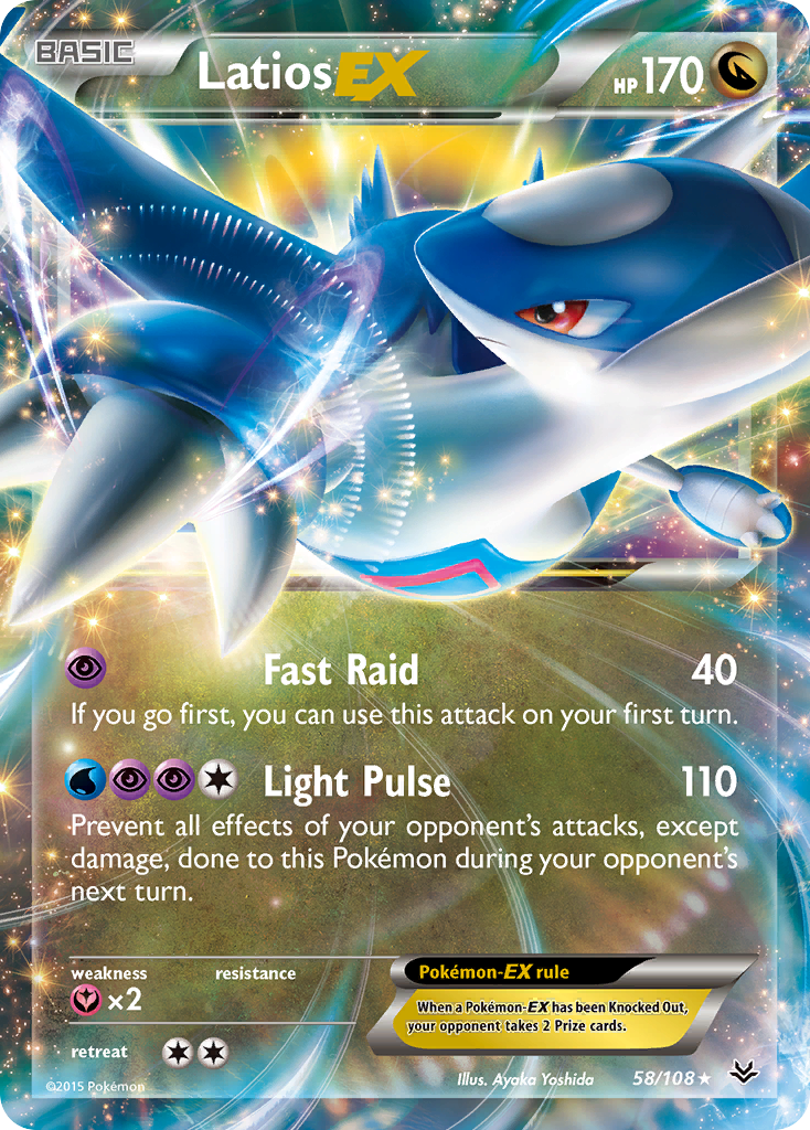 Latios EX (58/108) [XY: Roaring Skies] | Good Games North