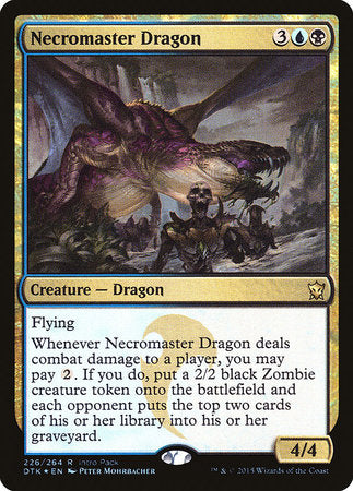 Necromaster Dragon [Dragons of Tarkir Promos] | Good Games North
