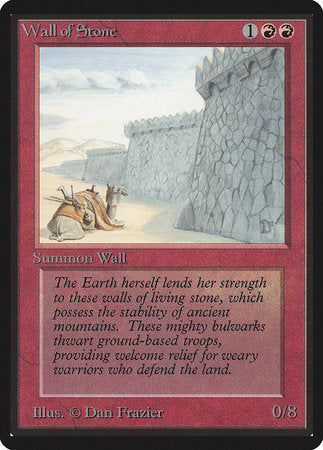 Wall of Stone [Limited Edition Beta] | Good Games North