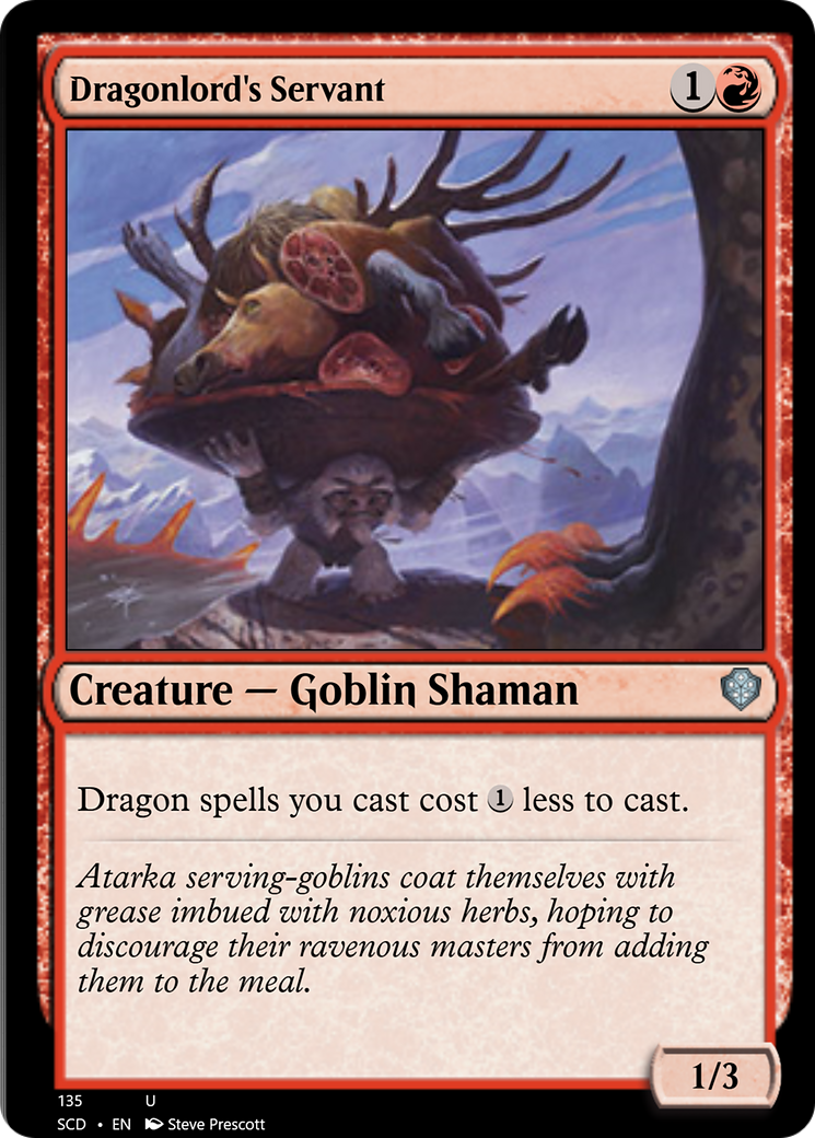 Dragonlord's Servant [Starter Commander Decks] | Good Games North