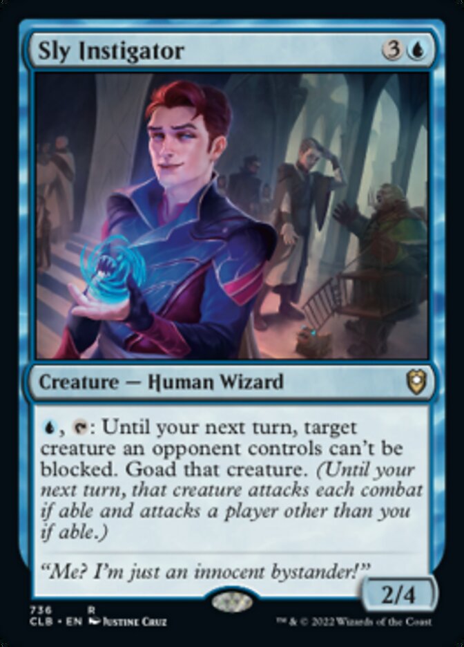 Sly Instigator [Commander Legends: Battle for Baldur's Gate] | Good Games North
