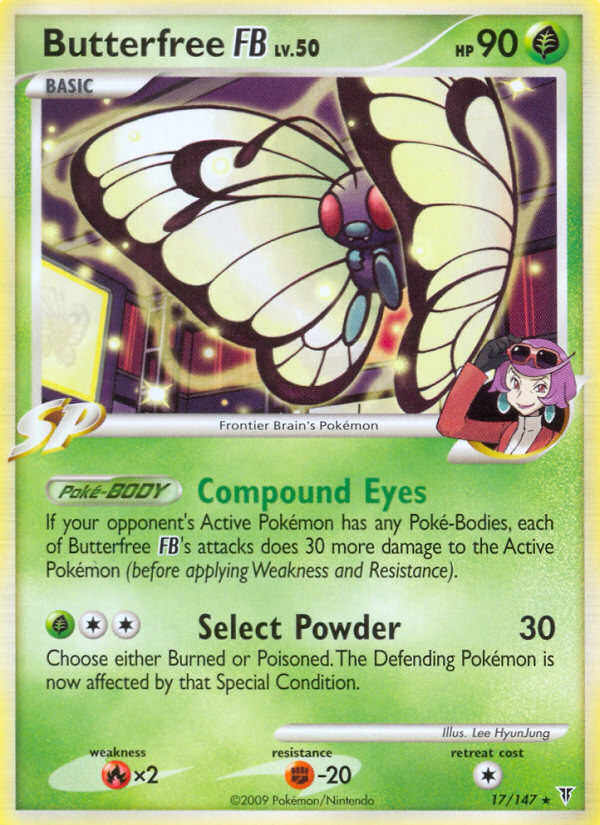 Butterfree FB (17/147) [Platinum: Supreme Victors] | Good Games North