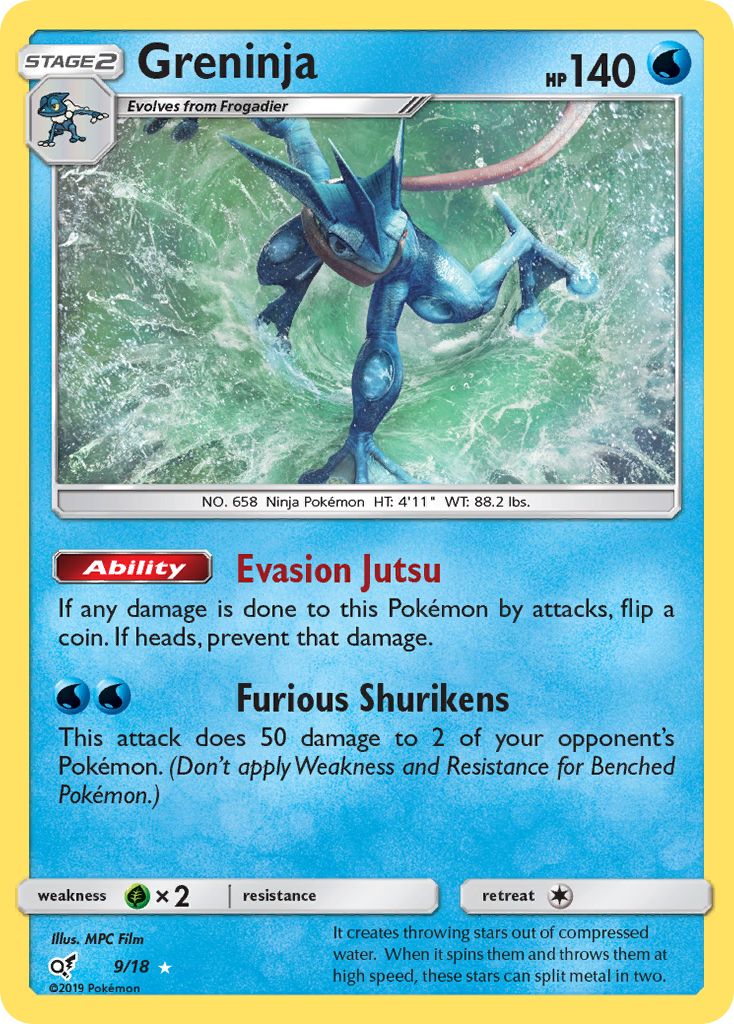 Greninja (9/18) [Sun & Moon: Detective Pikachu] | Good Games North