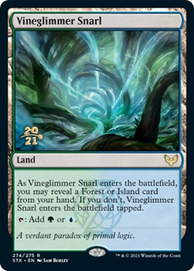 Vineglimmer Snarl [Strixhaven: School of Mages Prerelease Promos] | Good Games North
