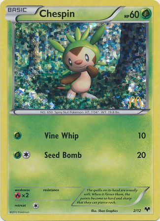 Chespin (2/12) [McDonald's Promos: 2014 Collection] | Good Games North