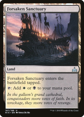 Forsaken Sanctuary [Rivals of Ixalan] | Good Games North