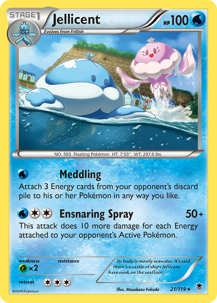 Jellicent (21/119) [XY: Phantom Forces] | Good Games North