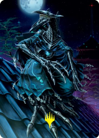 Jin-Gitaxias, Progress Tyrant Art Card (Gold-Stamped Signature) [Kamigawa: Neon Dynasty Art Series] | Good Games North