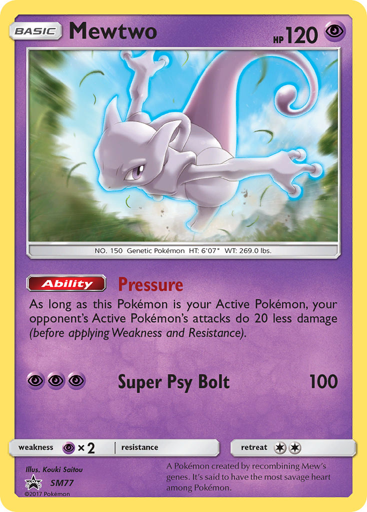 Mewtwo (SM77) [Sun & Moon: Black Star Promos] | Good Games North